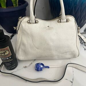 Kate Spade Cream Satchel Bag